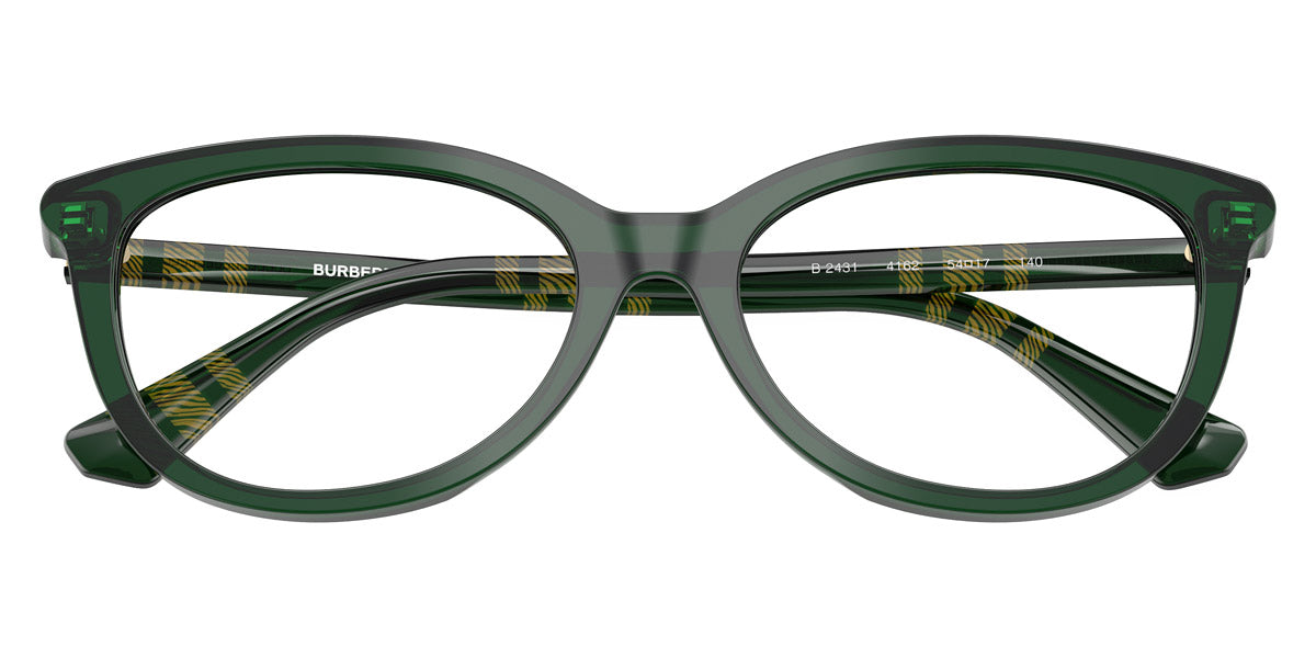 BURBERRY EYEGLASSES - BE2431 4162 54 - Green/Check Green