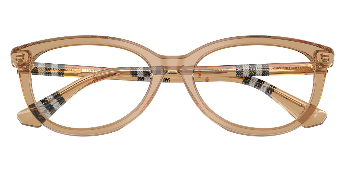 BURBERRY EYEGLASSES - BE2431 4164 54 - Beige/Check Sand