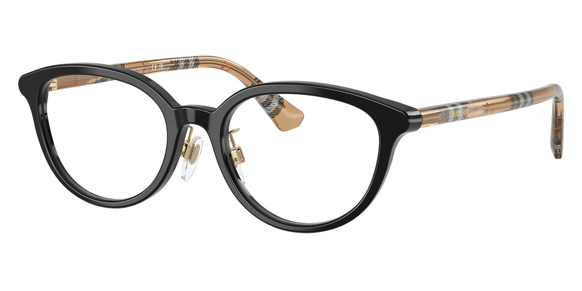 BURBERRY EYEGLASSES - BE2435D 4161 50 - Black/Check Sand