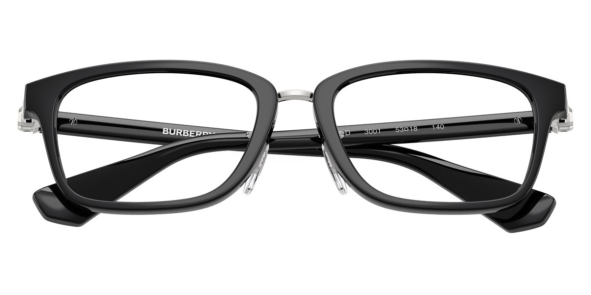 BURBERRY EYEGLASSES - BE2437D 3001 53 - Black/Silver