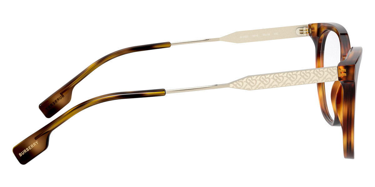 BURBERRY EYEGLASSES CHARLOTTE - BE2333 3316 53 - Light Havana