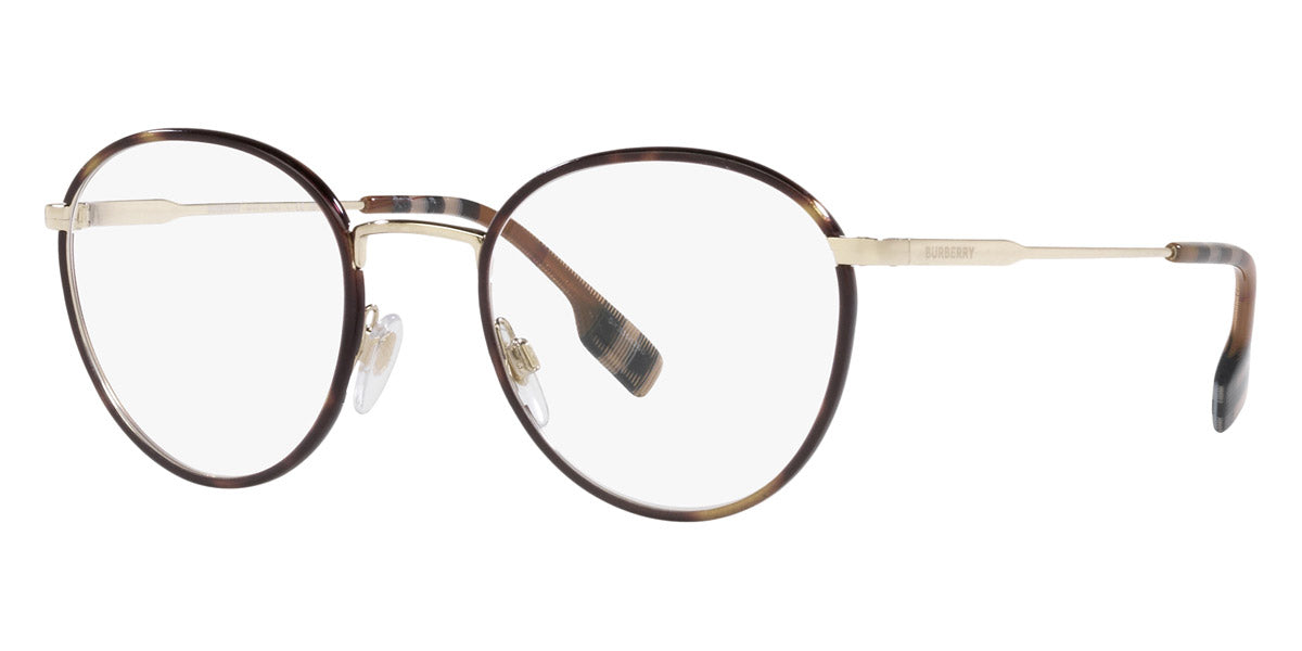 BURBERRY EYEGLASSES HUGO - BE1373 1109 51 - Light Gold/Dark Havana