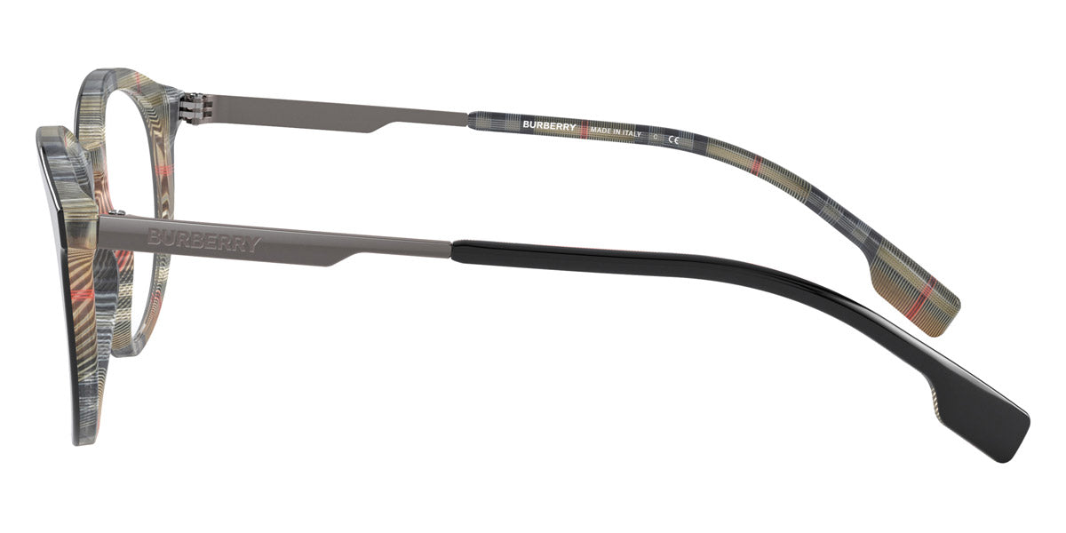 BURBERRY EYEGLASSES KEATS - BE2321 3838 49 - Top Black on Vintage Check