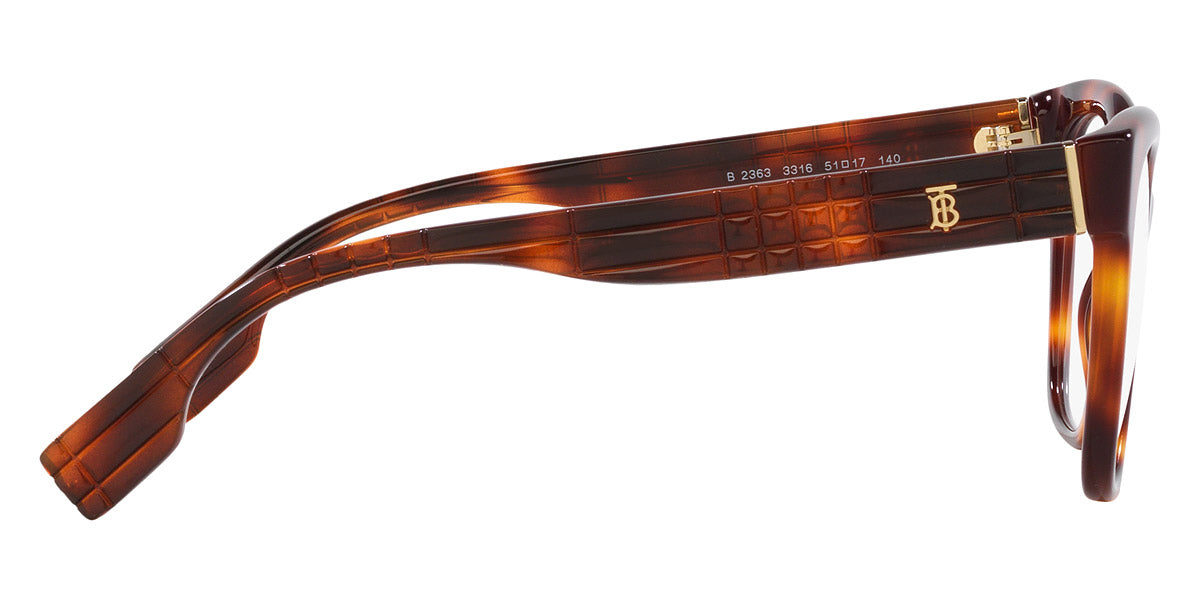 BURBERRY EYEGLASSES SYLVIE - BE2363 3316 53 - Light Havana