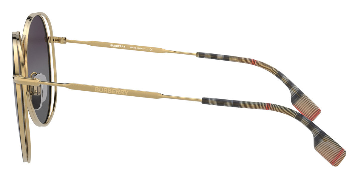 BURBERRY SUNGLASSES - BE3105 10178G 60 - Gold/Black
