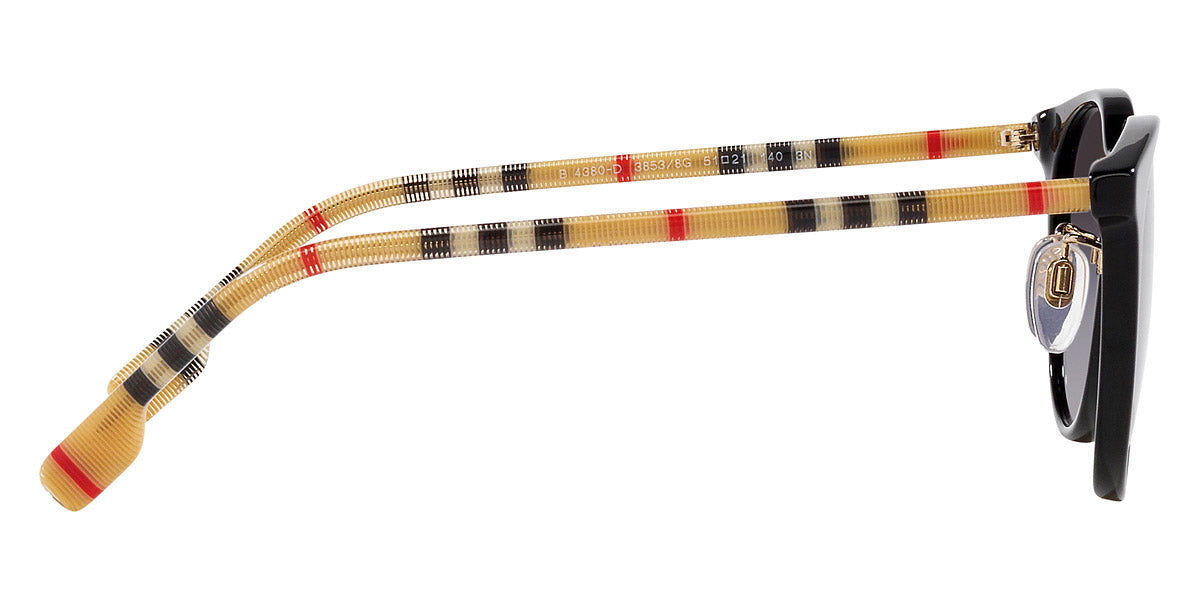 BURBERRY SUNGLASSES - BE4380D 38538G 51 - Black and Vintage Check