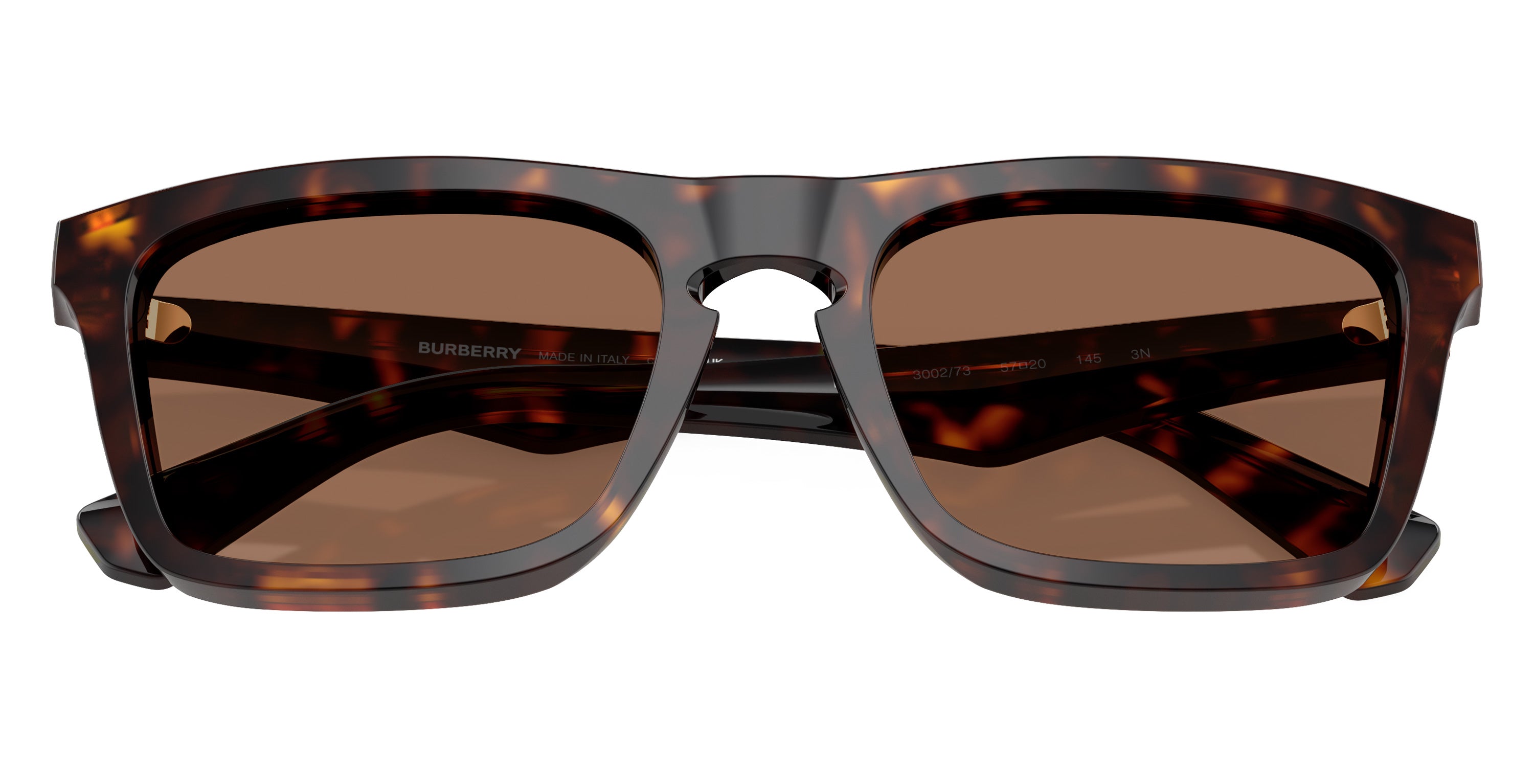 BURBERRY SUNGLASSES - BE4434 300273 57 - DARK HAVANA
