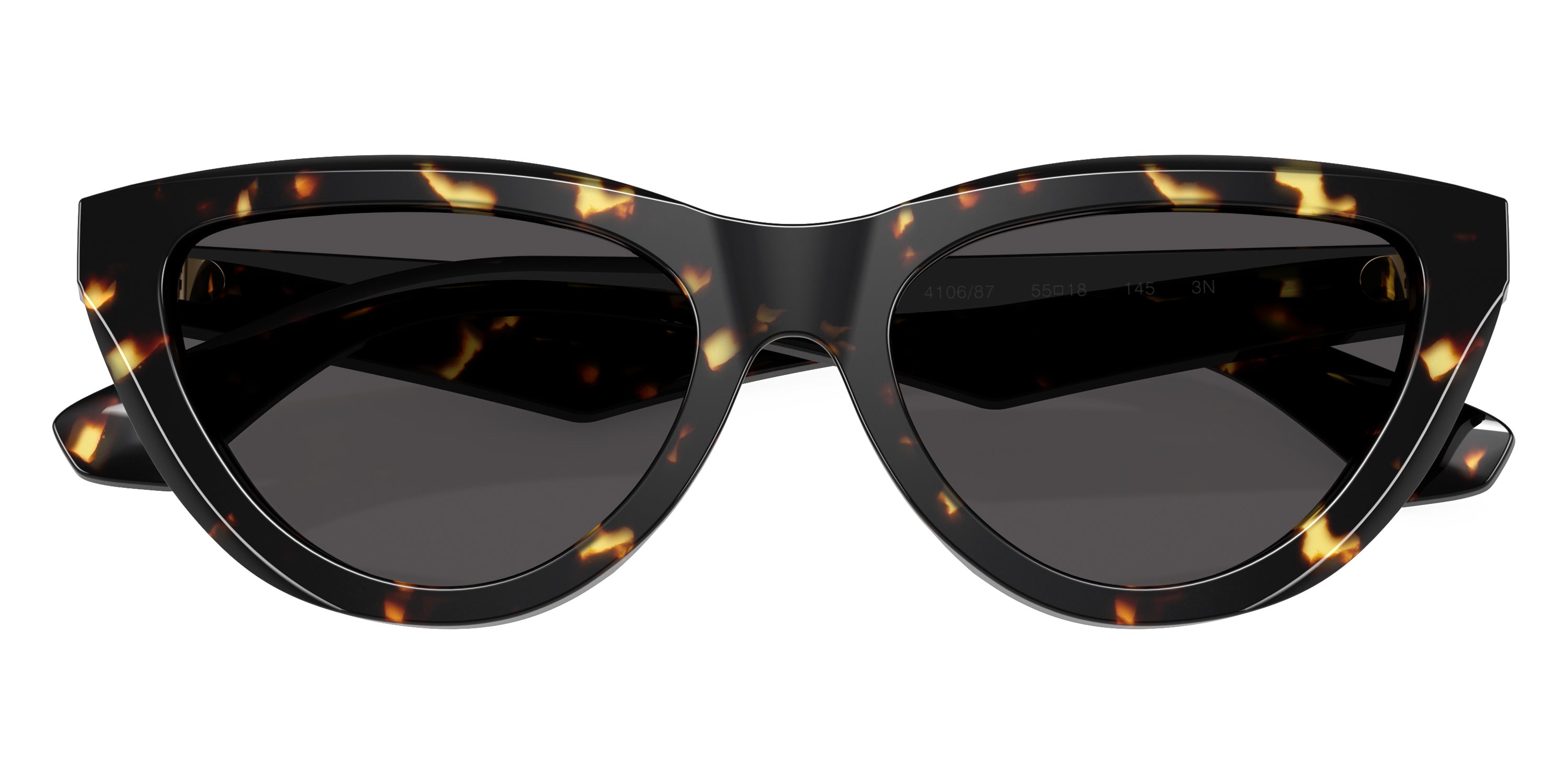 BURBERRY SUNGLASSES - BE4436U 410687 55 - Yellow Havana