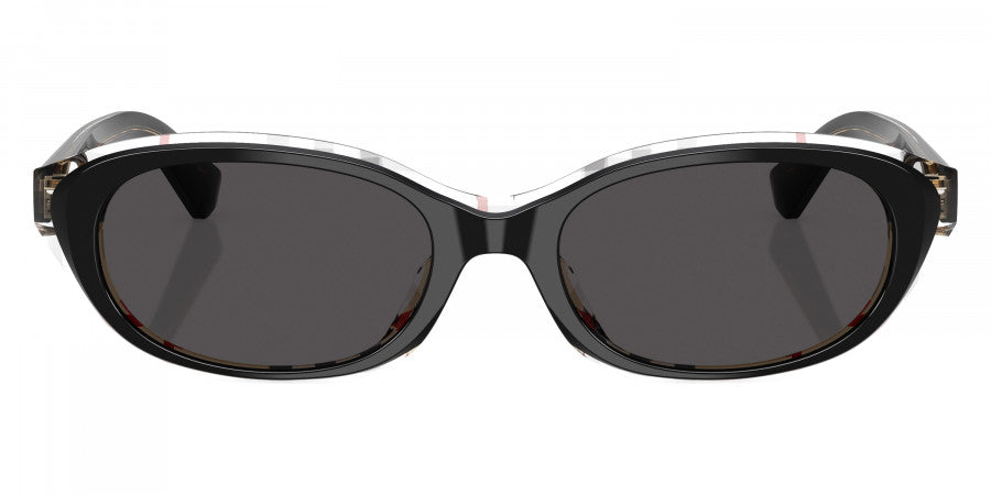 BURBERRY SUNGLASSES - BE4447D 412187 55 - Top Black Vintage Check