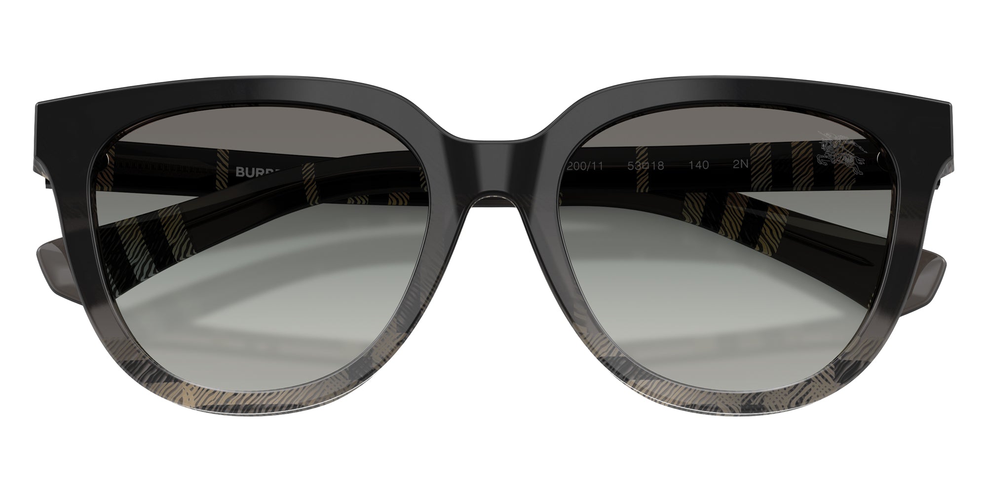 BURBERRY SUNGLASSES - BE4469 420011 53 - Gray Check