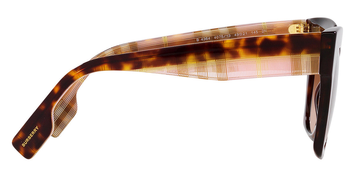 BURBERRY SUNGLASSES KITTY - BE4364 407513 49 - DARK HAVANA