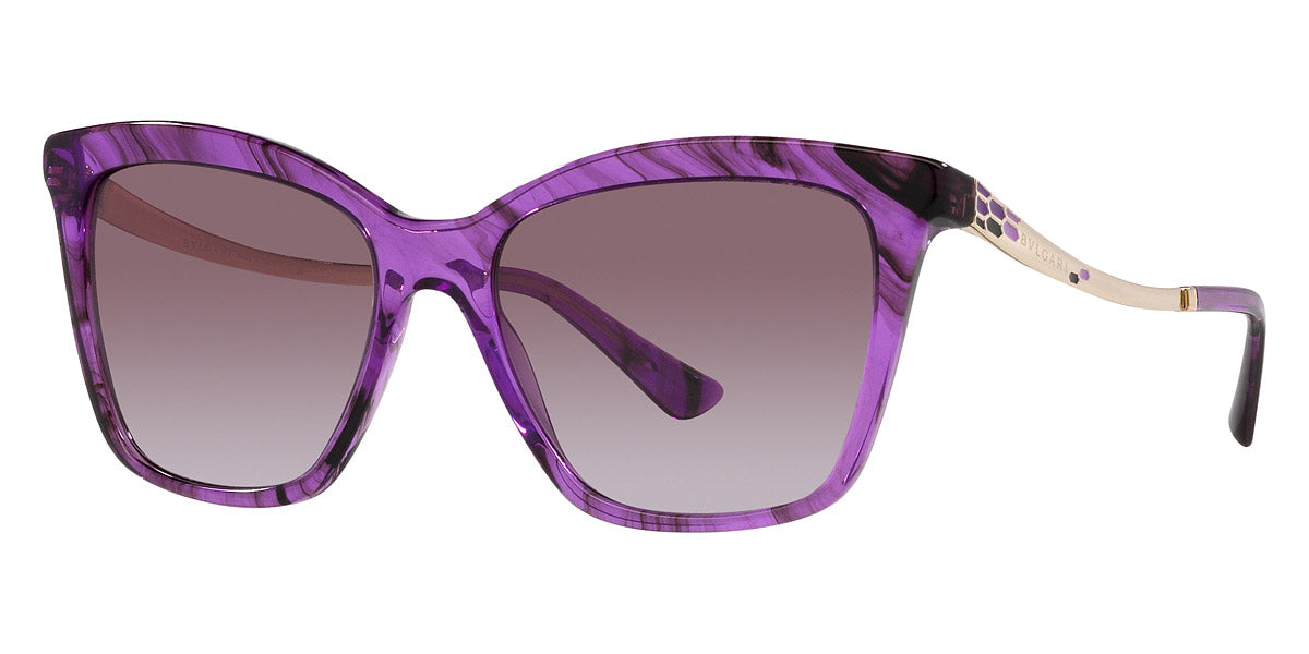 Bvlgari™ BV8257 54058H 54 - Striped Purple