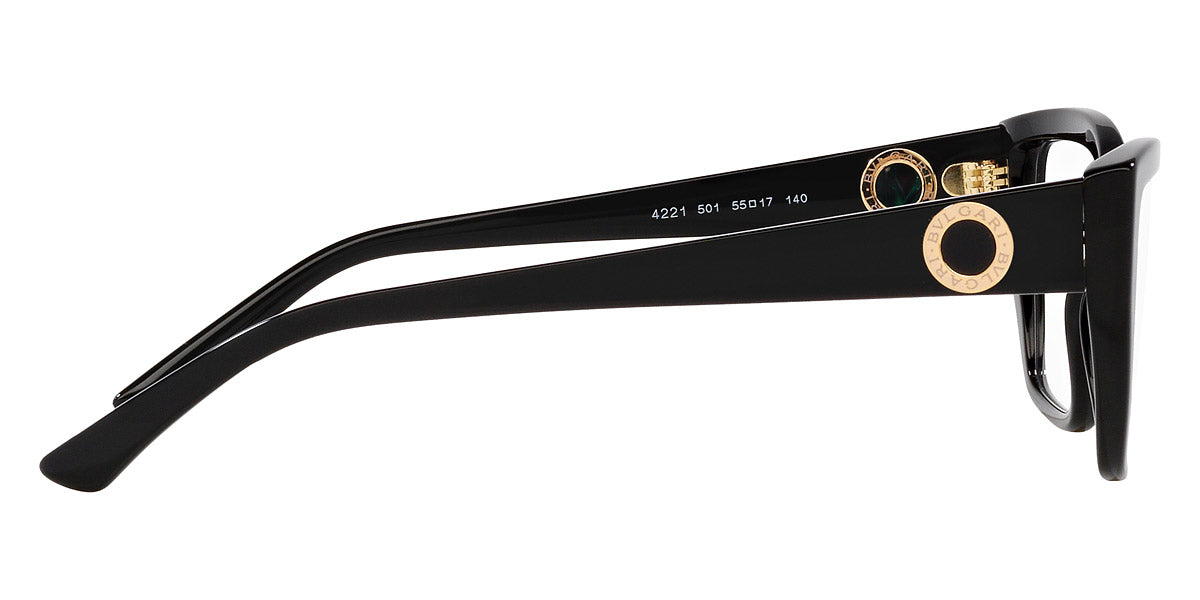BVLGARI EYEGLASSES - BV4221 501 55 - Black