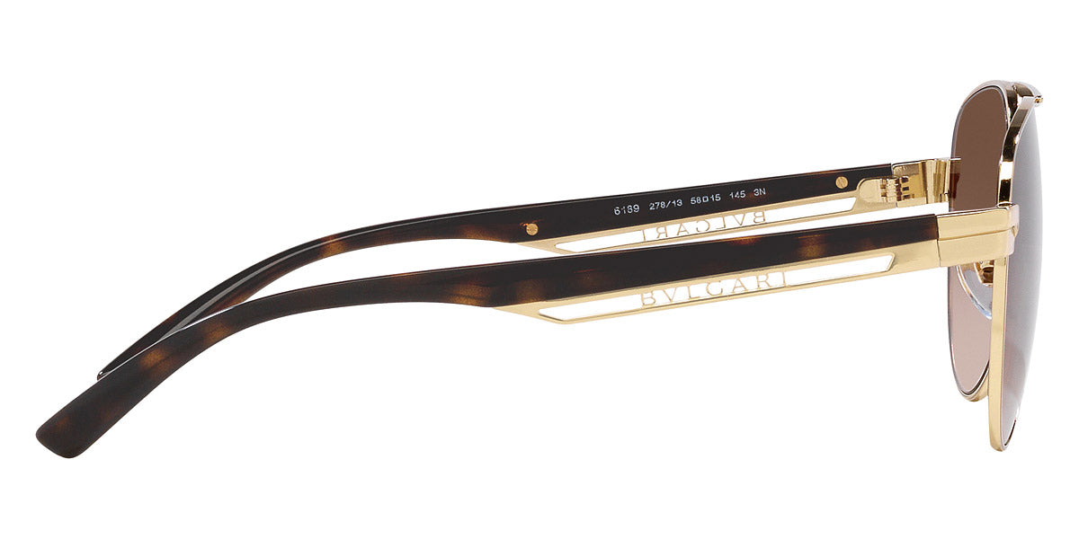 BVLGARI SUNGLASSES B.ZERO1 - BV6189 278/13 58 - Pale Gold