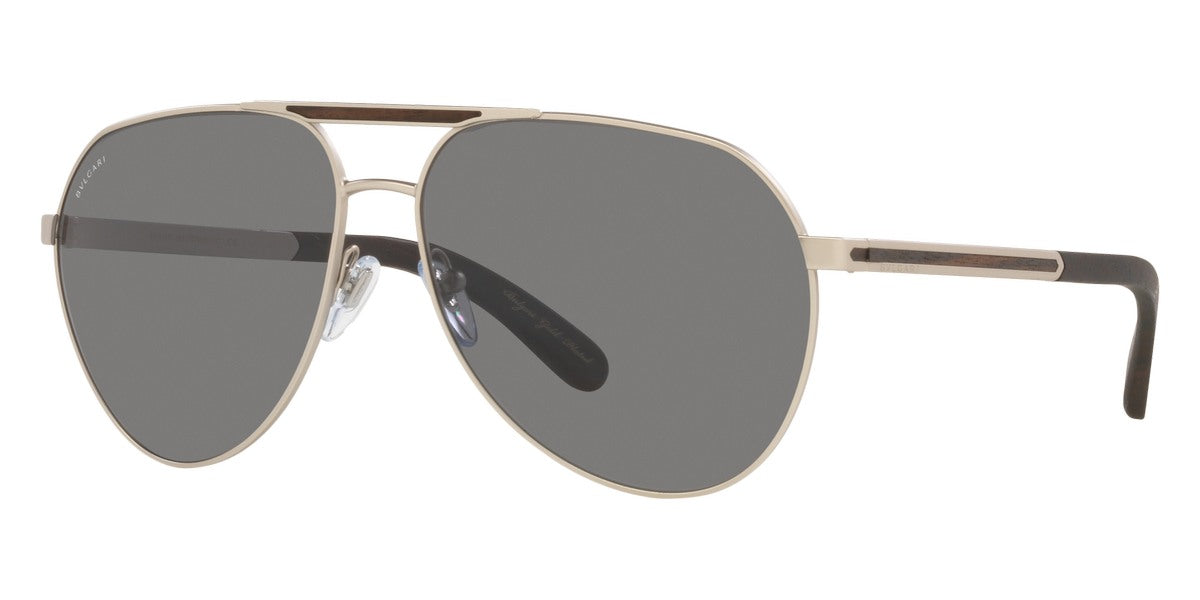 BVLGARI SUNGLASSES - BV5055K 200781 62 - Matte Silver Plated