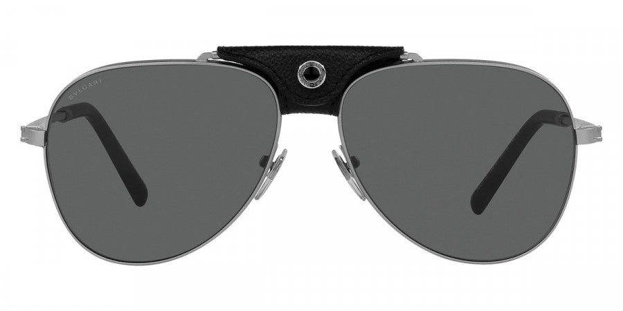 BVLGARI SUNGLASSES - BV5061Q 400/B1 60 - Matte Silver