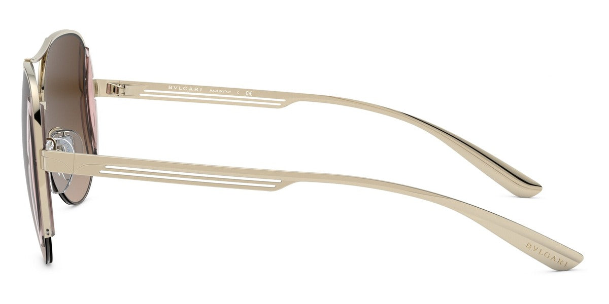 BVLGARI SUNGLASSES - BV6142 278/13 55 - Pale Gold