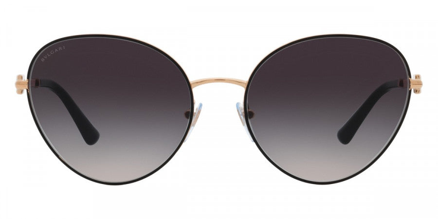BVLGARI SUNGLASSES - BV6174 20148G 58 - Pink Gold/Black