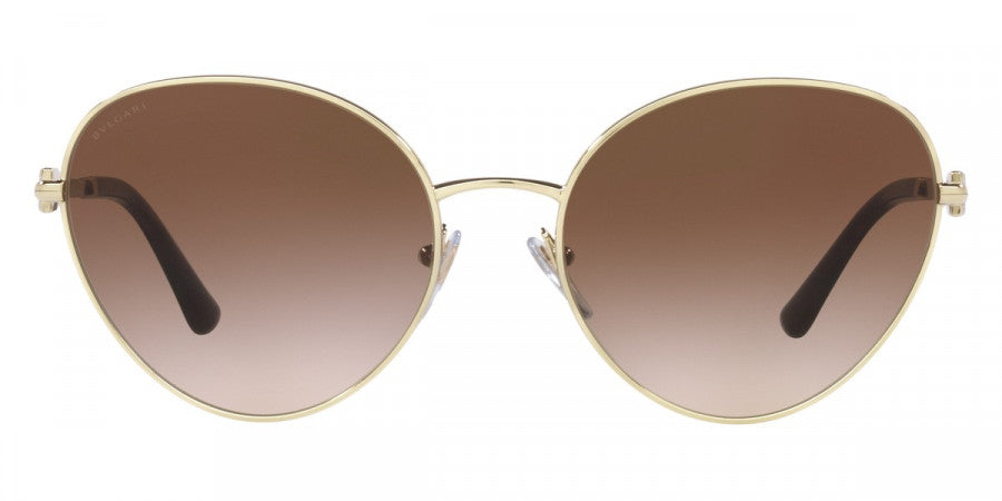 BVLGARI SUNGLASSES - BV6174 278/13 58 - Pale Gold