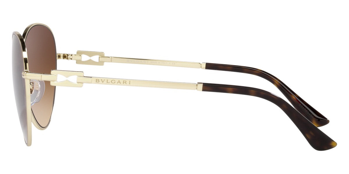 BVLGARI SUNGLASSES - BV6174 278/13 58 - Pale Gold