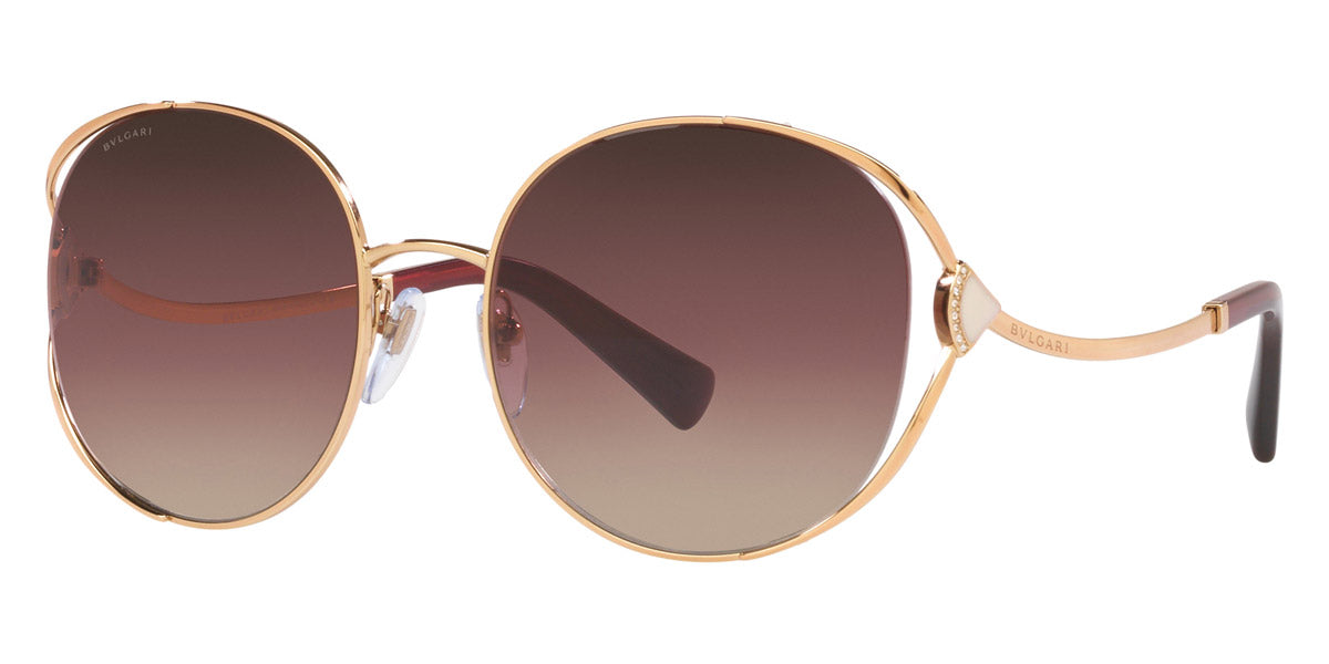 BVLGARI SUNGLASSES - BV6181B 201400 57 - Pink Gold
