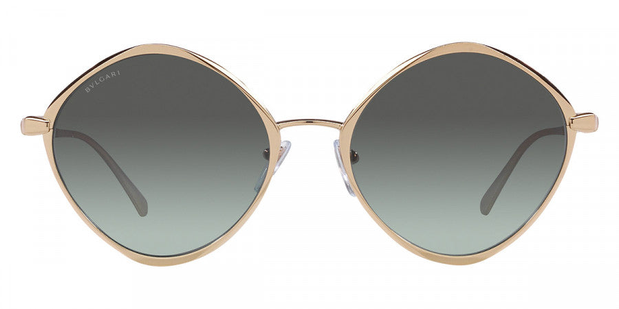BVLGARI SUNGLASSES - BV6186K 20142A 56 - Pink Gold Plated