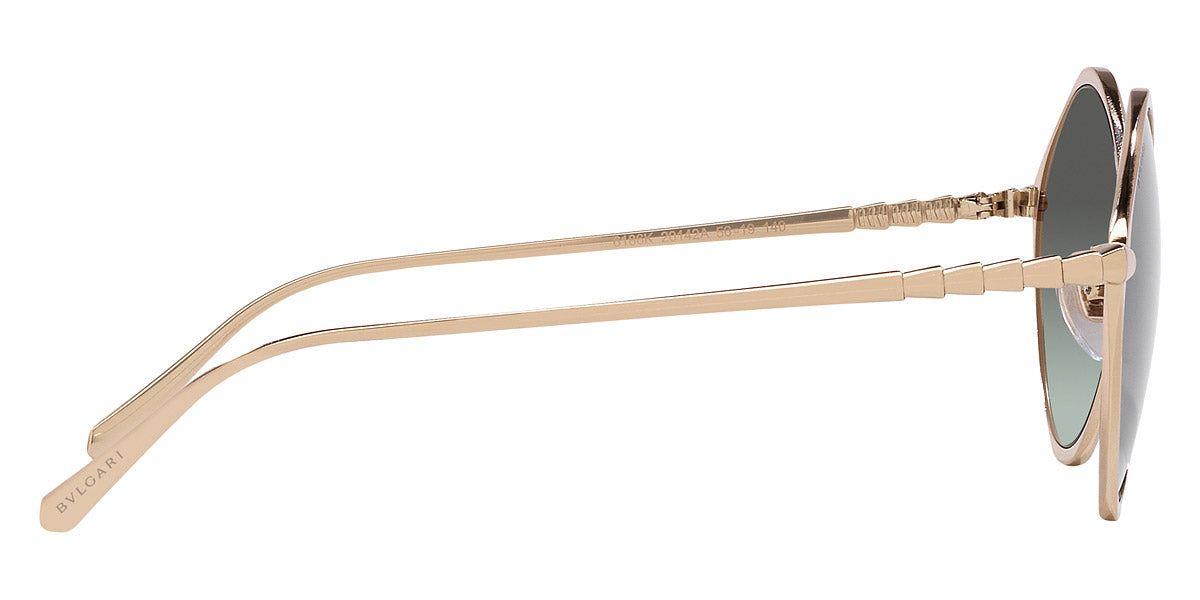 BVLGARI SUNGLASSES - BV6186K 20142A 56 - Pink Gold Plated