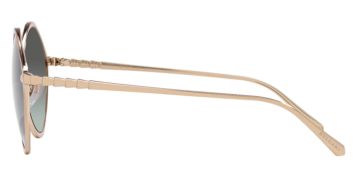 BVLGARI SUNGLASSES - BV6186K 20142A 56 - Pink Gold Plated