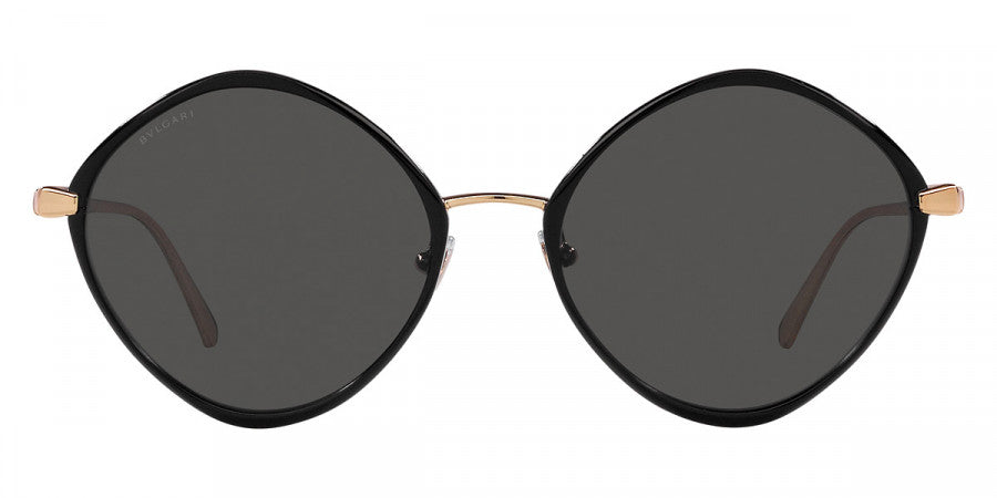 BVLGARI SUNGLASSES - BV6186K 202387 56 - Pink Gold Plated/Black