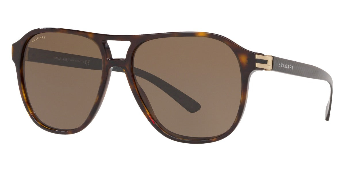 BVLGARI SUNGLASSES - BV7034 5411G6 57 - Matte Havana