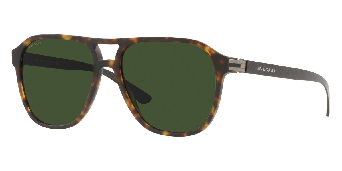 BVLGARI SUNGLASSES - BV7034 5411G6 57 - Matte Havana