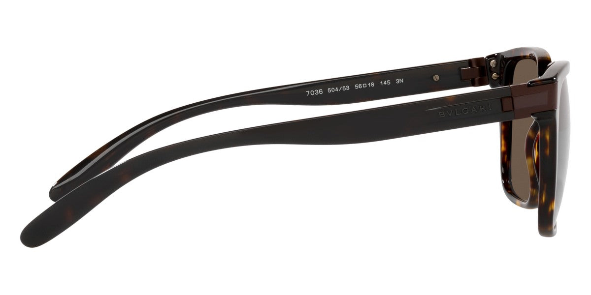 BVLGARI SUNGLASSES - BV7036 504/53 56 - Havana