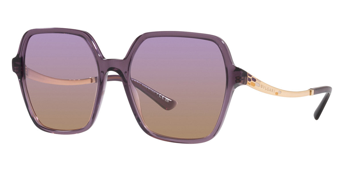 BVLGARI SUNGLASSES - BV8252 5514EL 56 - Transparent Amethyst