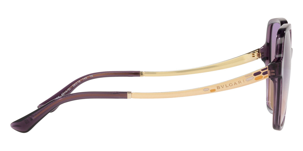 BVLGARI SUNGLASSES - BV8252 5514EL 56 - Transparent Amethyst