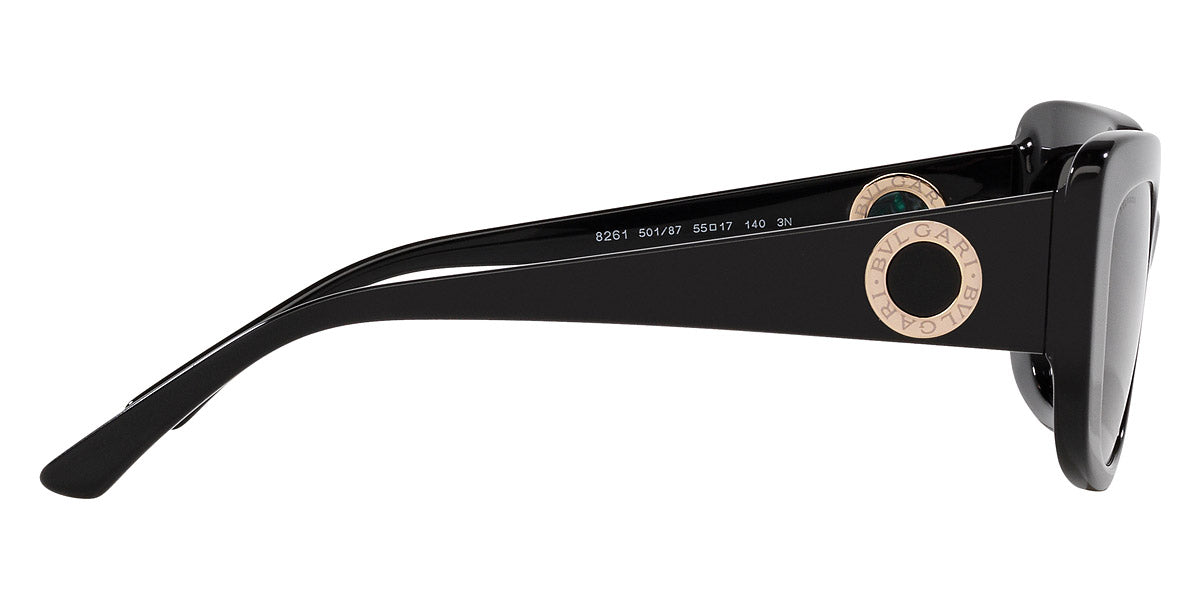 BVLGARI SUNGLASSES - BV8261 501/87 55 - Black