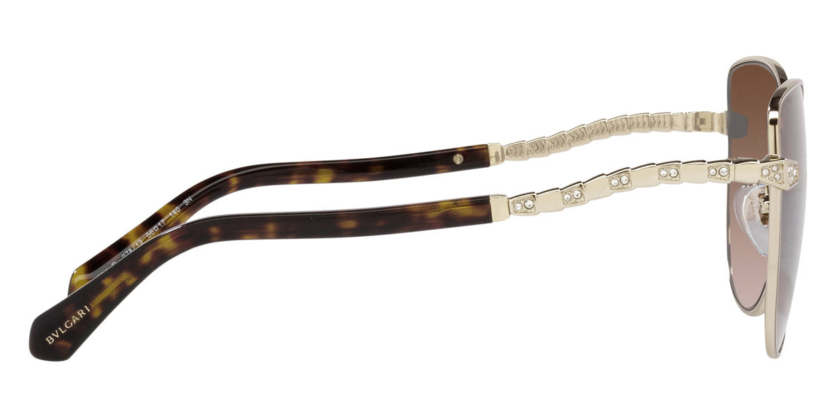 BVLGARI SUNGLASSES SERPENTI - BV6184B 278/13 56 - Pale Gold