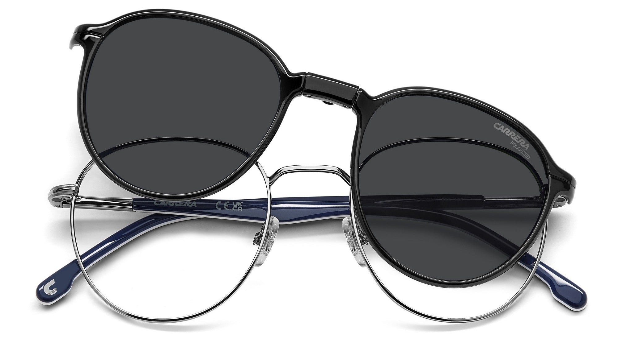 CARRERA CLIIP-ON EYEGLASSES - CA 368/C 85K/21 52