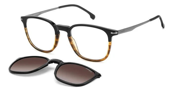 CARRERA CLIP-ON EYEGLASSES - CA 332/CS WR7LA 50