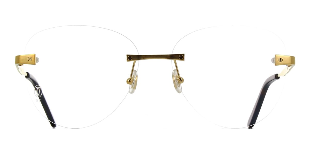 CARTIER EYEGLASSES - CT0338O 001 57
