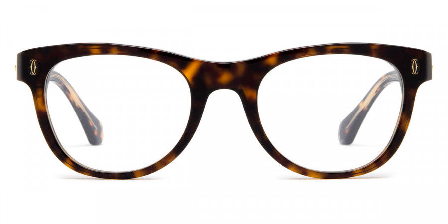 CARTIER EYEGLASSES - CT0340O 005 53 - Havana
