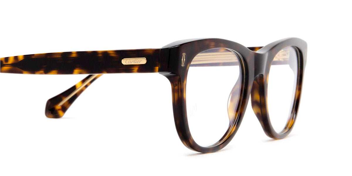 CARTIER EYEGLASSES - CT0340O 005 53 - Havana