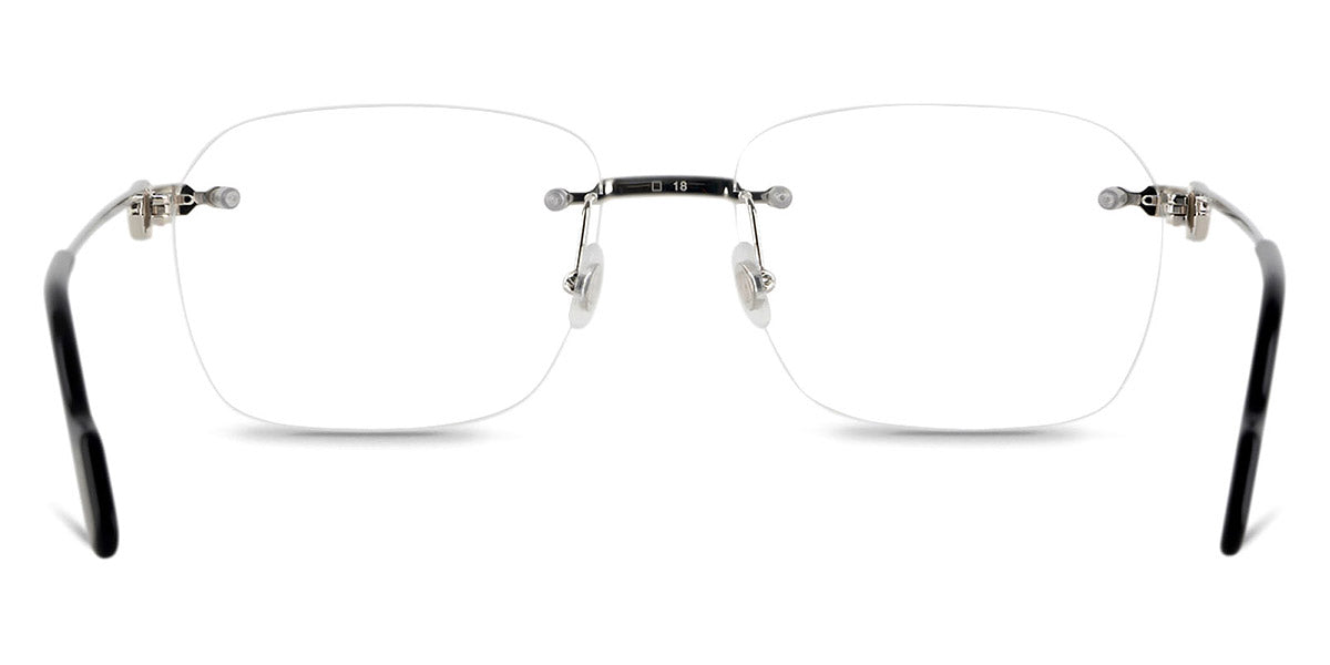 CARTIER EYEGLASSES - CT0343O 002 58 - Silver Signature C de Cartier