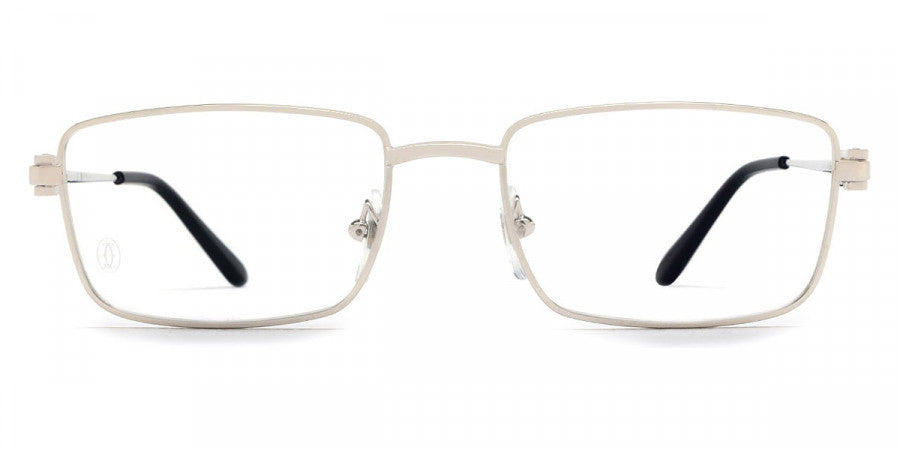 CARTIER EYEGLASSES - CT0369O 001 54 - Silver C Décor