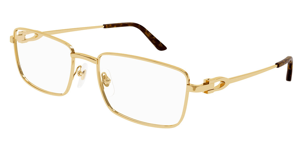 CARTIER EYEGLASSES - CT0369O 002 54 - Gold C Décor