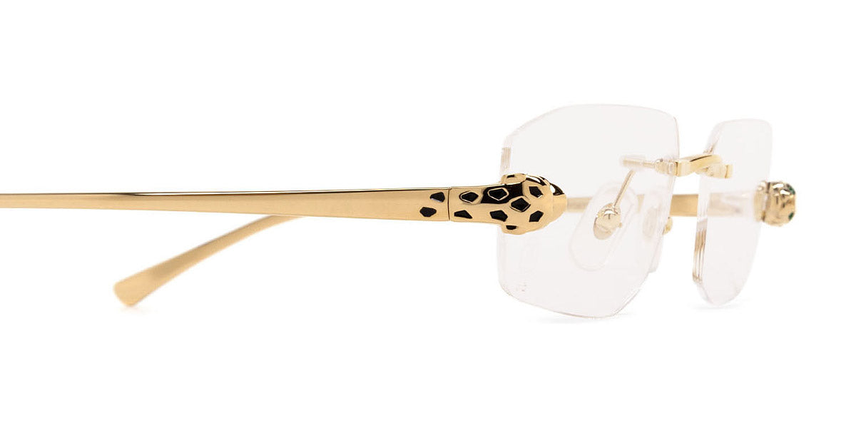 CARTIER EYEGLASSES - CT0494O 001 55 - Gold Panthère de Cartier