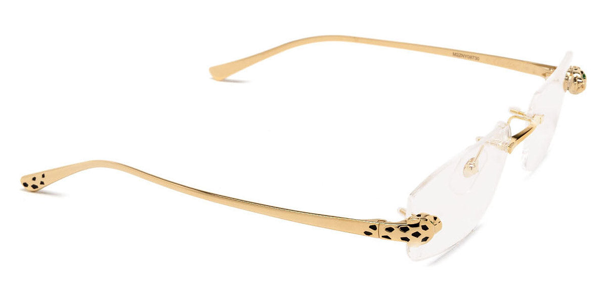 CARTIER EYEGLASSES - CT0494O 001 55 - Gold Panthère de Cartier