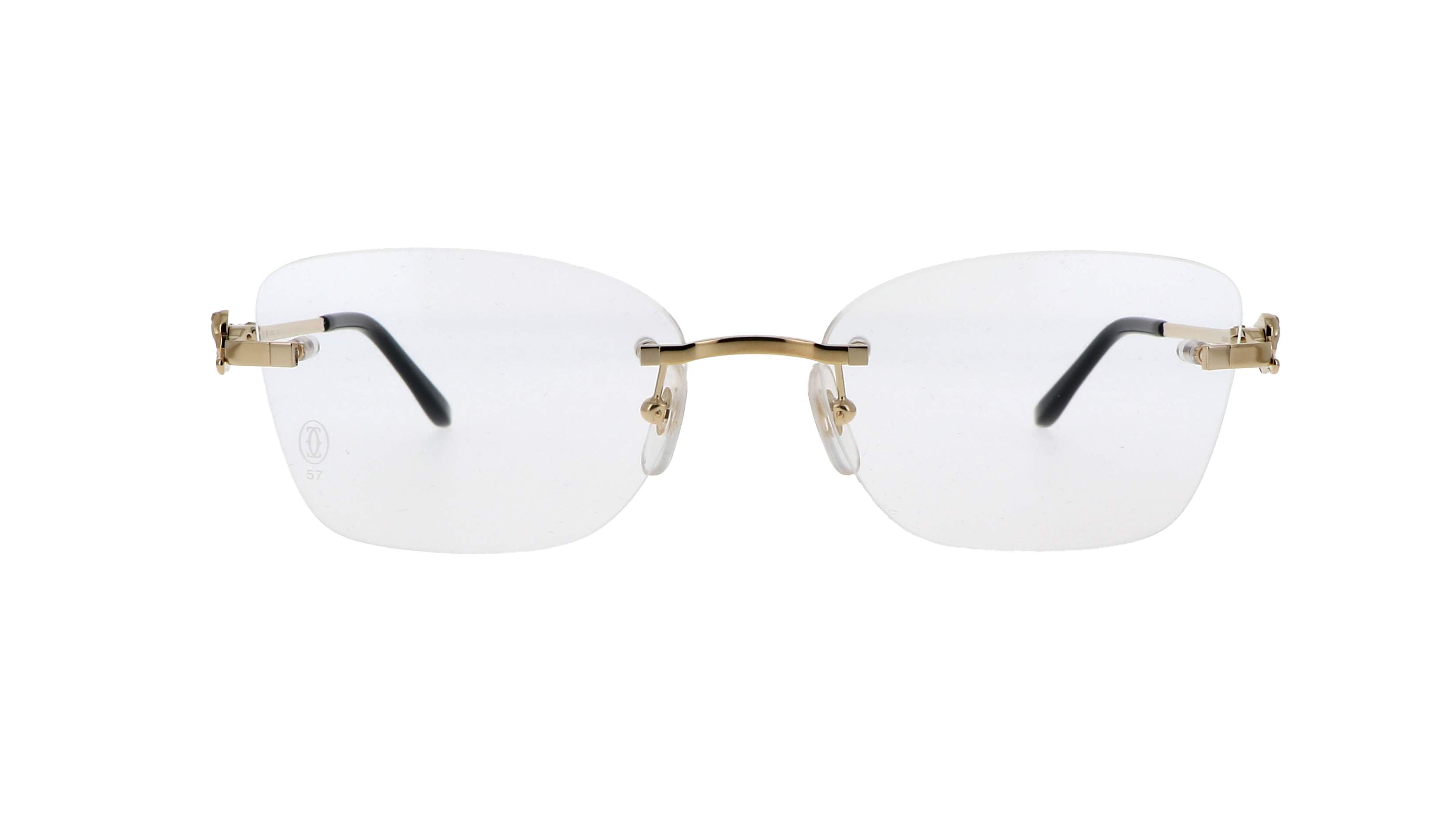 CARTIER EYEGLASSES - CT0522O 001 57