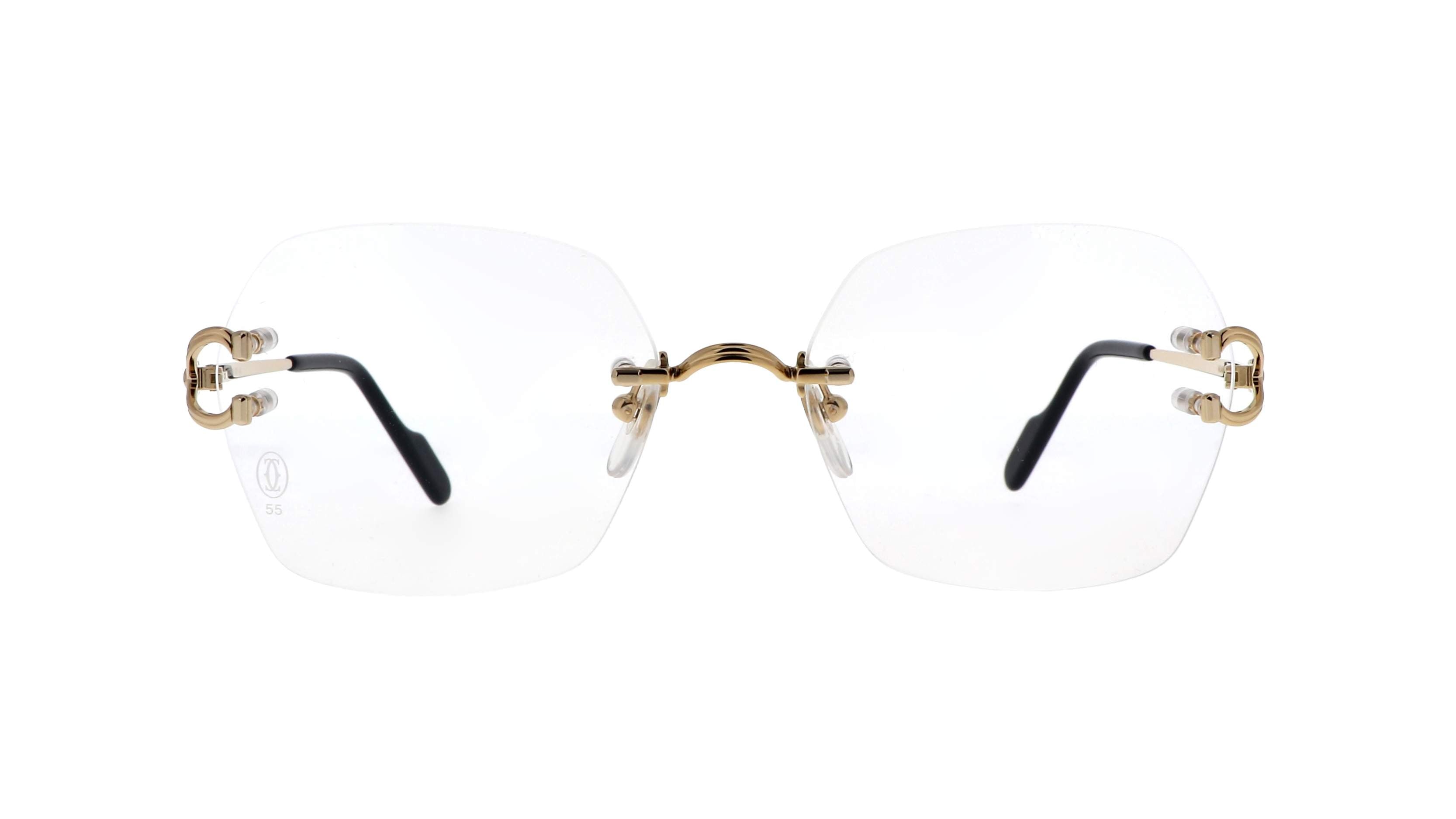 CARTIER EYEGLASSES - CT0564O 001 55