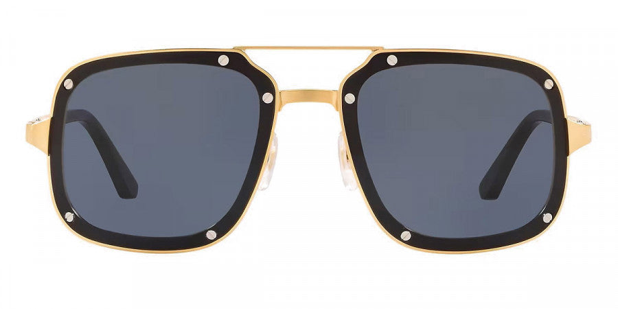 CARTIER SUNGLASSES - CT0194S 003 58 - Gold Santos de Cartier