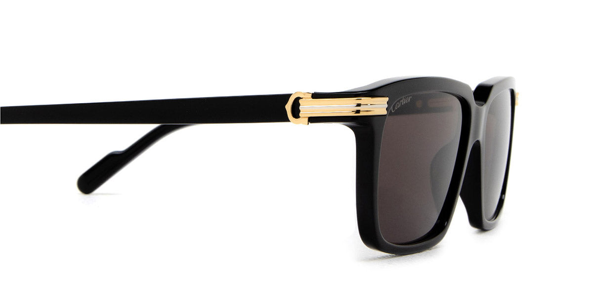 CARTIER SUNGLASSES - CT0220S 001 55 - Black Première De Cartier